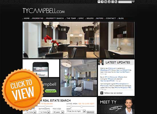 Realtor Website Sample 2