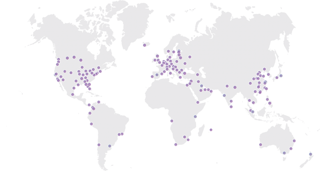 Cloudflare Network Map