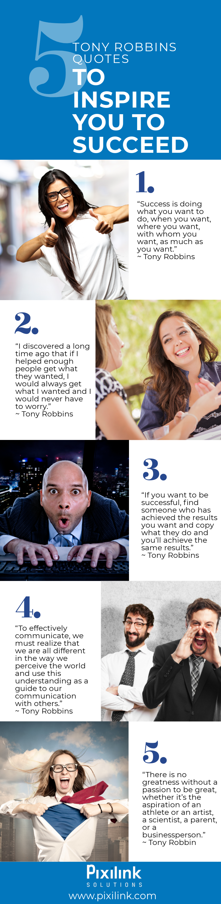 5 Tony Robbins Quotes to Inspire Success » Pixilink Solutions